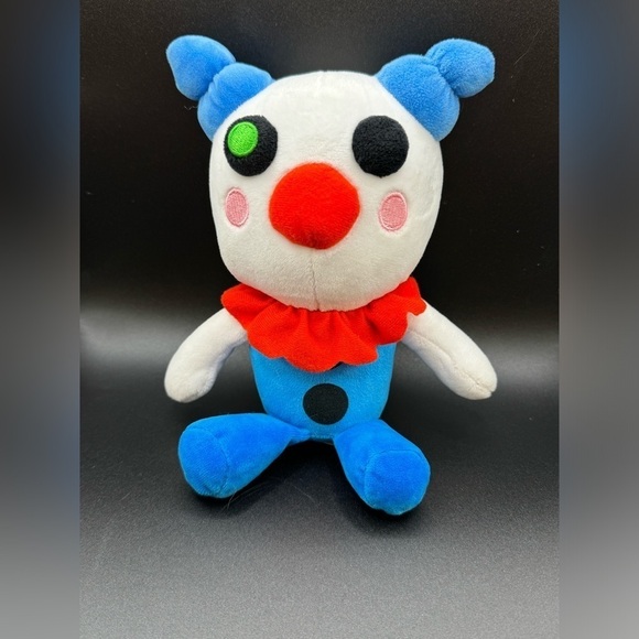 2021 Minitoon Roblox Piggy Clowny Stuffed Animal Plush 9" - Picture 1 of 5